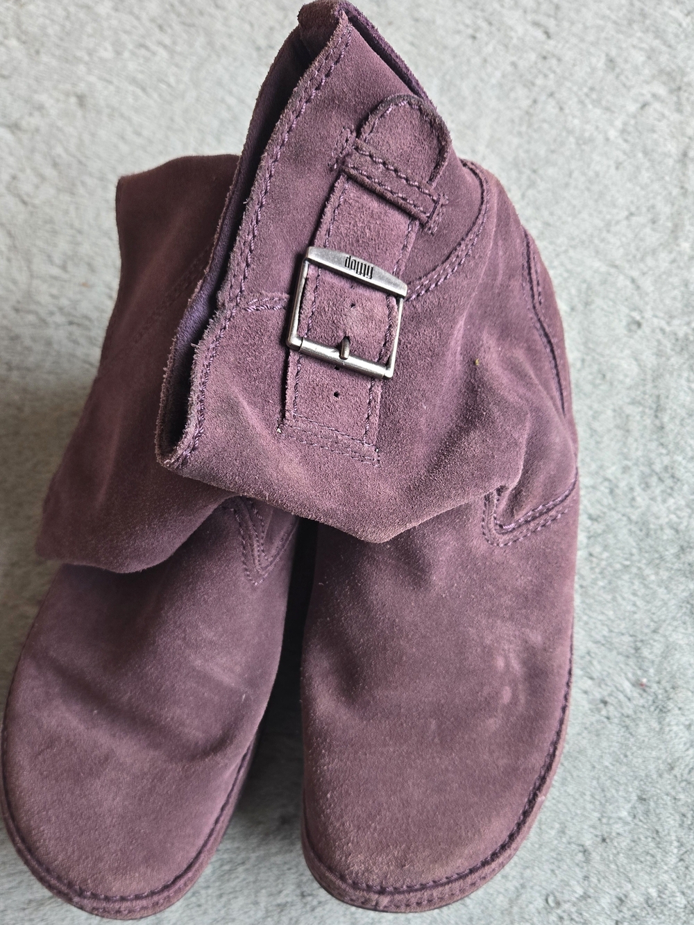 Fitflop Suede Ankle Boots Size 8 - Picture 2 of 3